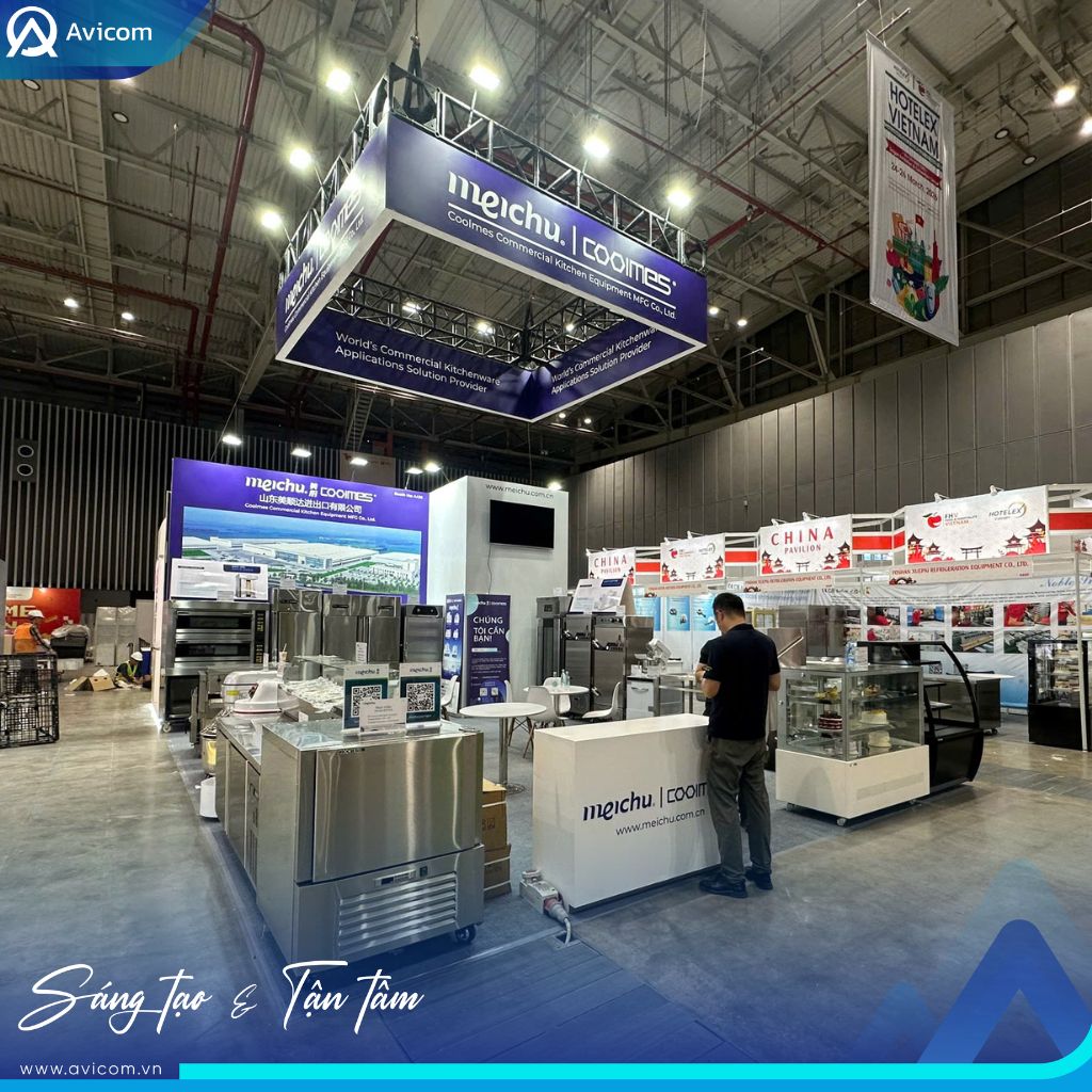 MEICHU TẠI FOOD &amp; HOSPITALITY VIETNAM 2026 – KHÔNG GIAN TRIỂN LÃM CÔNG NGHỆ BẾP CHUYÊN NGHIỆP ĐẦY ẤN TƯỢNG